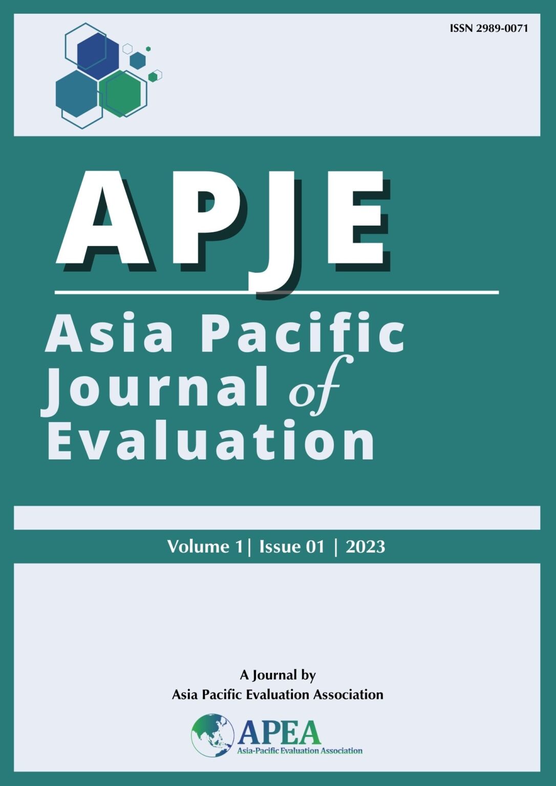 Journal - APEA - Asia Pacific Evaluation Association